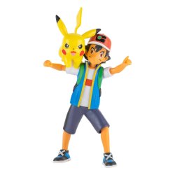 Pok&eacute;mon Battle Feature Figuren Ash & Pikachu 11 cm