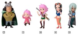 One Piece World Collectable Figure  Parent-Child Bloodline 3 Minifiguren 7 cm Blind Box Display (12)