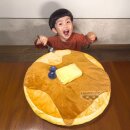 Food Series Jumbo Plüschfigur Pfannkuchen 50 cm