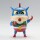 Crayon Shinchan Cosplay PVC-Figur Action Kamen Shinchan & Paper Robot Shinchan (Ver. Action Kamen Shinchan Special Color) 12 cm