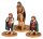 Der Herr der Ringe Animated Film PVC Figuren 3er-Pack Frodo, Aragorn, and Samwise