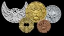 Mythic Legions Rollenspiel-Zubehör 85er-Pack Coins...