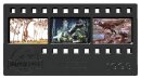 Jurassic Park Metallbarren Metal Film Strip Collectible...