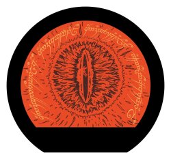 Der Herr der Ringe Lampe Sauron Eye 21 cm