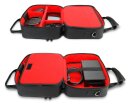 Enhance USA Gear S14 Console Gaming Nintendo Switch Tasche Rot