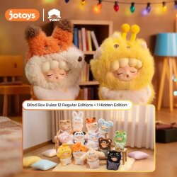 Yumo Angry animals Plüsch-Minifiguren Blindbox 9 cm Display (12)