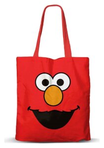 Sesamstraße FAN Einkaufstasche Elmo Face