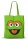 Sesamstraße FAN Einkaufstasche Oscar the Grouch Face
