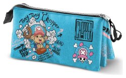 One Piece Triple-Federmäppchen Chopper