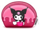 Sanrio Casual Oval Geldbörse Kuromi Cherry