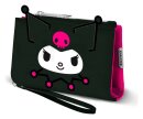Sanrio Slim Brieftasche Kuromi Face