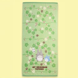 Mein Nachbar Totoro Handtuch Totoro Green Leaf 70 x 140 cm