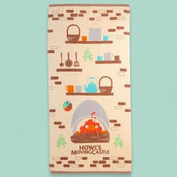 Das wandelnde Schloss Handtuch Cook with Calcifer 70 x 140 cm