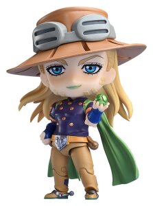 JoJos Bizarre Adventure Steel Ball Run Nendoroid Actionfigur Gyro Zeppeli 10 cm