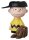 MLB × Peanuts UDF PVC Figur Chicago White Sox Charlie Brown 9 cm