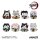 Demon Slayer: Kimetsu no Yaiba Mega Cat Project Minifiguren 6 cm Demon Slayer Fortune Cats ver. 02 Blind Box Display (8) (Repeat)