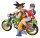 Dragon Ball Z Desktop Real McCoy PVC Figur 05 Son Goku & Chichi Limited Repeat Ver. 15 cm