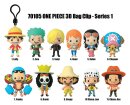 One Piece 3D PVC-Taschenanhänger Serie 1 Display (24)