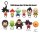 Dragon Ball Z 3D PVC-Taschenanhänger Serie 1 Display (24)