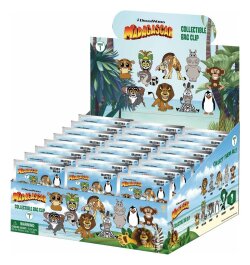 Madagascar 3D PVC-Taschenanhänger Serie 1 Display (24)