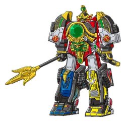 Power Rangers Thunder Megazord with Mega Power Sword Actionfigur 28 cm