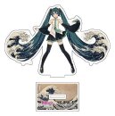 Hatsune Miku x Katsushika Hokusai iXima Die-Cut...