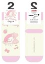 Sanrio Socken My Melody Big Ribbon Short 36-40