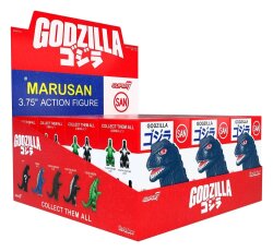 Godzilla Toho (Marusan) Actionfigur Blind Box Wave 6 Display (12)