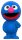 Sesamstraße Fun! Fun! Wave 01 - Grover 18 cm