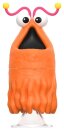 Sesamstraße Fun! Fun! Soft Vinyl Figur Yip Yip Martian (Orange) 18 cm