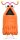 Sesamstraße Fun! Fun! Soft Vinyl Figur Yip Yip Martian (Orange) 18 cm