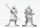 D&D Nolzurs Marvelous Miniatures Minifiguren Town Guards 13 cm