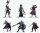 D&D Icons of the Realms Minifiguren Drow-Kriegerschar 20 cm