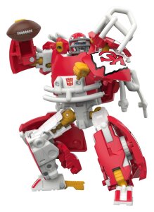 Transformers x NFL Actionfigur Kansas City Chiefs: KC-59 14 cm