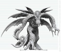 D&D Nolzurs Marvelous Miniatures Miniatur unbemalt Cthulhu 20 cm