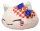 Nemuneko Cat Fruit Großes Plüschfigur 30 cm