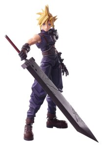 Final Fantasy VII Bring Arts Actionfigur Cloud Strife Digital Plus Edition 15 cm