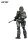 Dark Source Steel Ride Corps Actionfigur Scout Mist 8 cm
