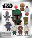 Star Wars Most Wanted Bounty Hunters 3D PVC-Taschenanhänger Serie 1 Display (24)