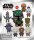 Star Wars Most Wanted Bounty Hunters 3D PVC-Taschenanhänger Serie 1 Display (24)