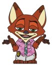 Zoomania Spardose Nick
