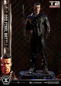 Terminator 2 Museum Masterline Statue 1/3 T-800 Final Battle Regular Version 75 cm