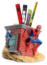 Spider-Man Stiftehalter mit Schreibwaren-Set
