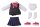 Bocchi the Rock! Nendoroid Doll Outfit Set Nijika Ijichi
