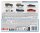 Hot Wheels Silver Series Die-Cast Fahrzeuge 6er-Pack 1/64 Streets of Japan