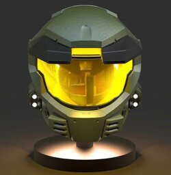 Halo Helm Lampe Master Chief 20 cm