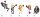 One Piece World Collectable Figure Minifiguren 6 cm Display (12)
