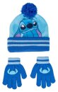 Lilo & Stitch 2er-Set Beanie & Handschuhe Blau