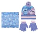 Lilo & Stitch 3er-Set Beanie, Schlauchtuch Snood...