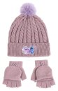 Lilo & Stitch 2er-Set Beanie & Handschuhe Rosa